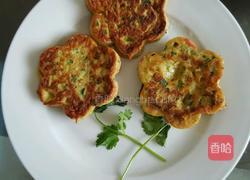 牛奶芹菜鸡蛋饼的做法图解7