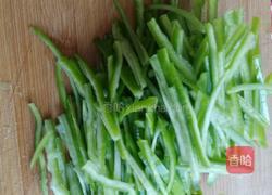 凉拌老虎菜的做法图解3
