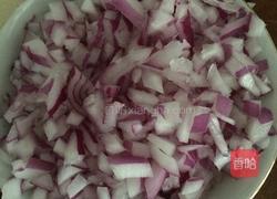 洋葱青豆猪肉酱。的做法图解3