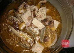 豆腐文蛤黑椒酸辣汤的做法图解5