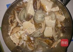 豆腐文蛤黑椒酸辣汤的做法图解4