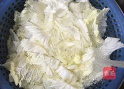 醋溜白菜的做法图解5