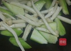 海鲜菇丝瓜肉末汤的做法图解3