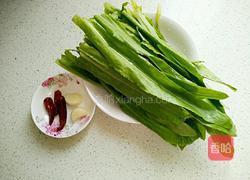 凉拌油麦菜的做法图解1
