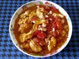 豆腐鸡蛋炒西红柿