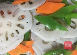 炒藕片的做法图解7