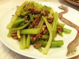 芹菜肉丝