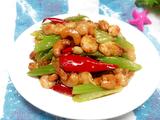 西芹炒虾仁