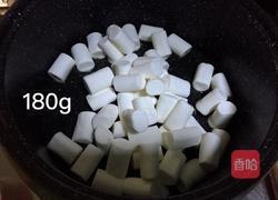 植物油不粘锅版牛轧糖的做法图解2