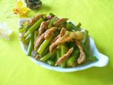 蒜苗炒肉