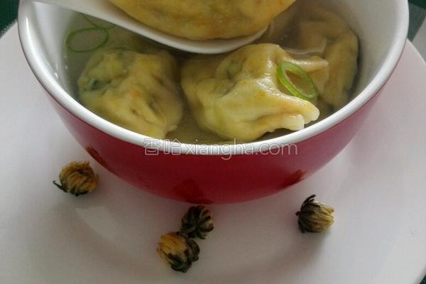 韭菜鸡蛋馅饺子