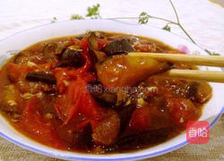 西红柿烧茄子的做法图解10