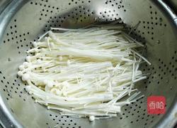 豆腐金针菇汤的做法图解3