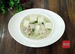 豆腐金针菇汤的做法图解9
