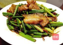 蒜薹回锅肉的做法图解12