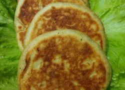槐花菜饼子