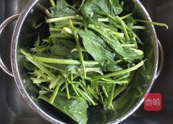 菠菜汤的做法图解3