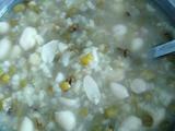 绿豆花生粥