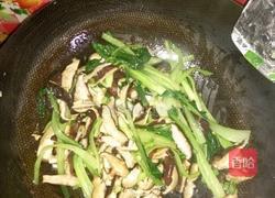香菇油菜的做法图解4