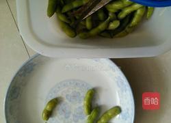 水煮毛豆的做法图解2