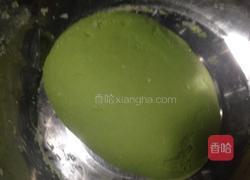 青汁锅贴的做法图解3
