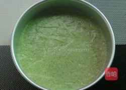 八寸菠菜戚风的做法图解10