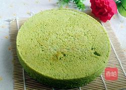 八寸菠菜戚风的做法图解12