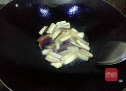 香辣茄子炒肉的做法图解4