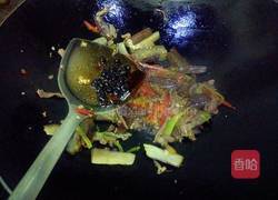 香辣茄子炒肉的做法图解8