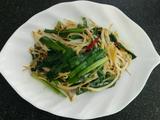 韭菜炒豆芽～家常菜