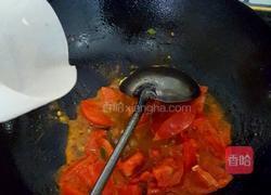西红柿炒鸡蛋豌豆的做法图解8
