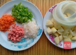 米饭土豆饼的做法图解1