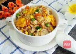三色蛋炒饭的做法图解13