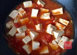 家常蕃茄鸡蛋炖豆腐的做法图解6