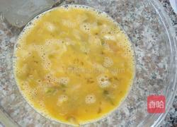 鸡蛋榨菜饼的做法图解3
