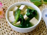 小白菜炖豆腐