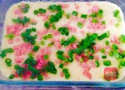 葱花火腿鸡蛋羹的做法图解5