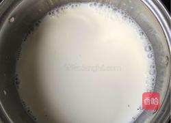 牛奶鸡蛋醪糟的做法图解3