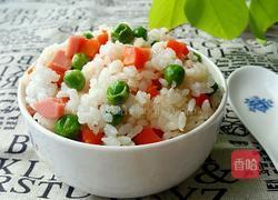 豌豆胡萝卜焖饭的做法图解9