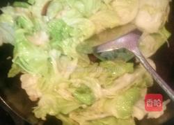 炒洋白菜的做法图解3