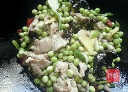豌豆小炒肉的做法图解6
