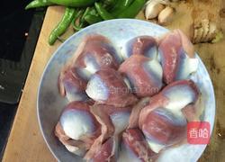 辣炒鸡胗的做法图解1