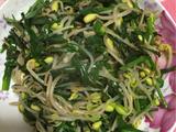 豆芽炒韭菜