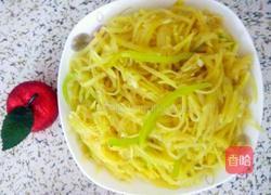 蒜蓉尖椒土豆丝的做法图解4