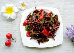 双椒炒鸡胗