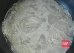 青菜肉丝汤面的做法图解5