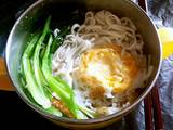 菠菜鸡蛋面