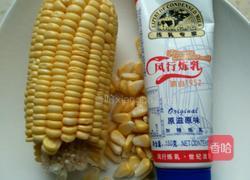 炼乳玉米烙的做法图解1