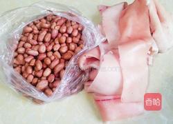 花生卤猪皮的做法图解1