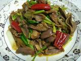 芹菜炒鸡杂